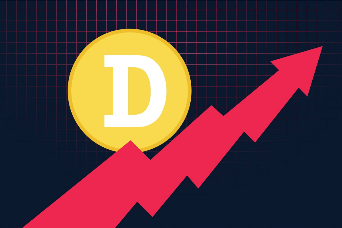 Dogecoin enters top 10 as 8th largest.
