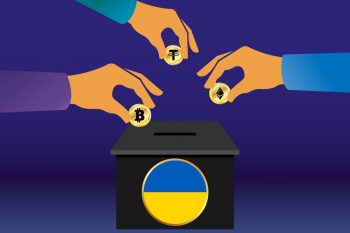 Russian activists aid Ukraine refugees with crypto.