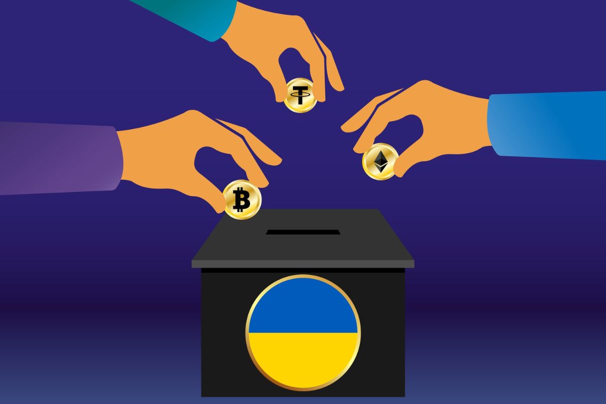 Russian activists aid Ukraine refugees with crypto