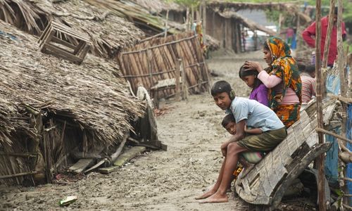 Cyclone Hit in Sundarbans