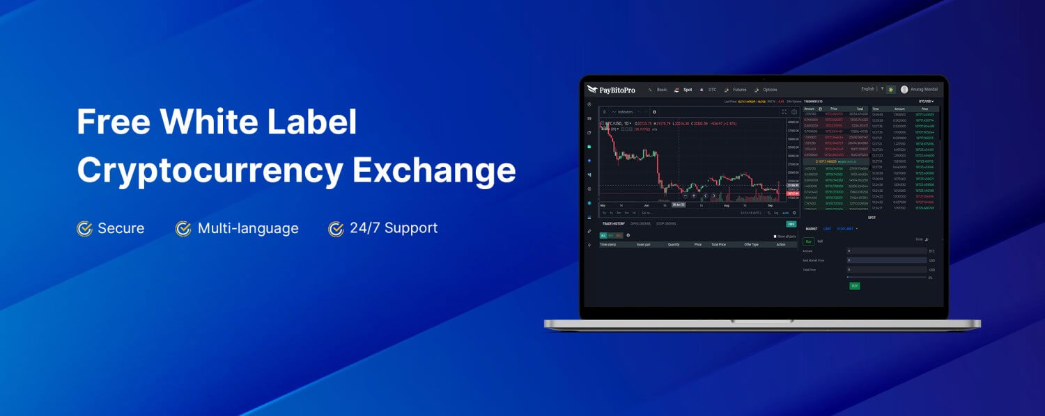 Free Whitelabel Cryptocurrency Exchange