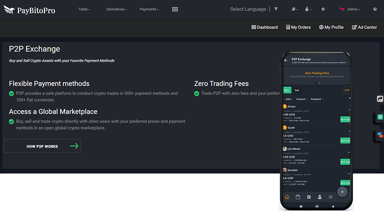 P2P Dashboard