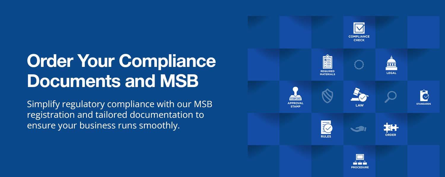 Order Your Compliance Docs And Msb Registration Certificate