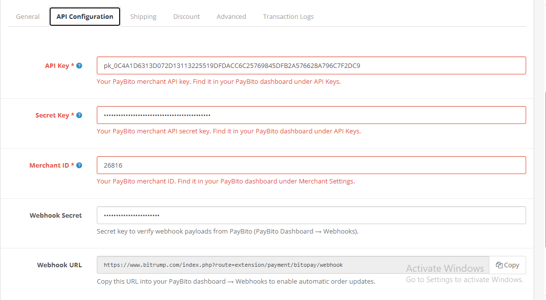 Create Payment Link