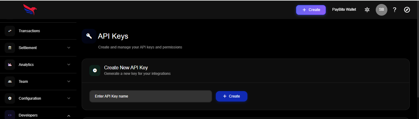 API Keys