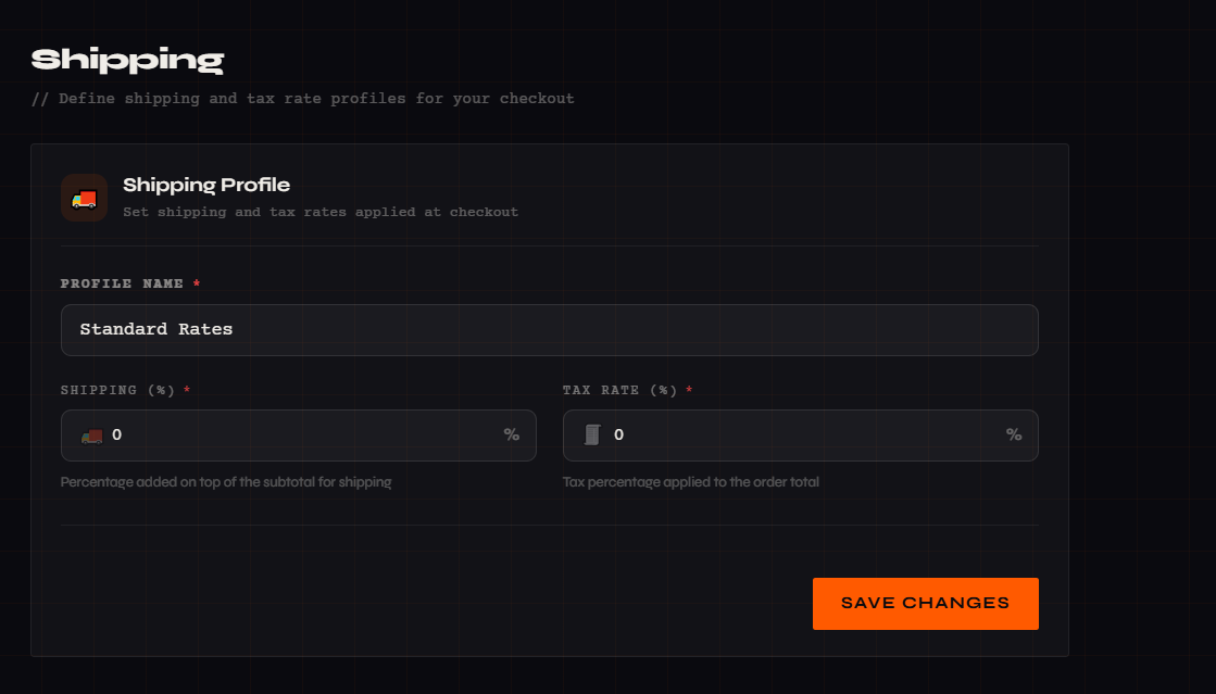 Custom Checkout API