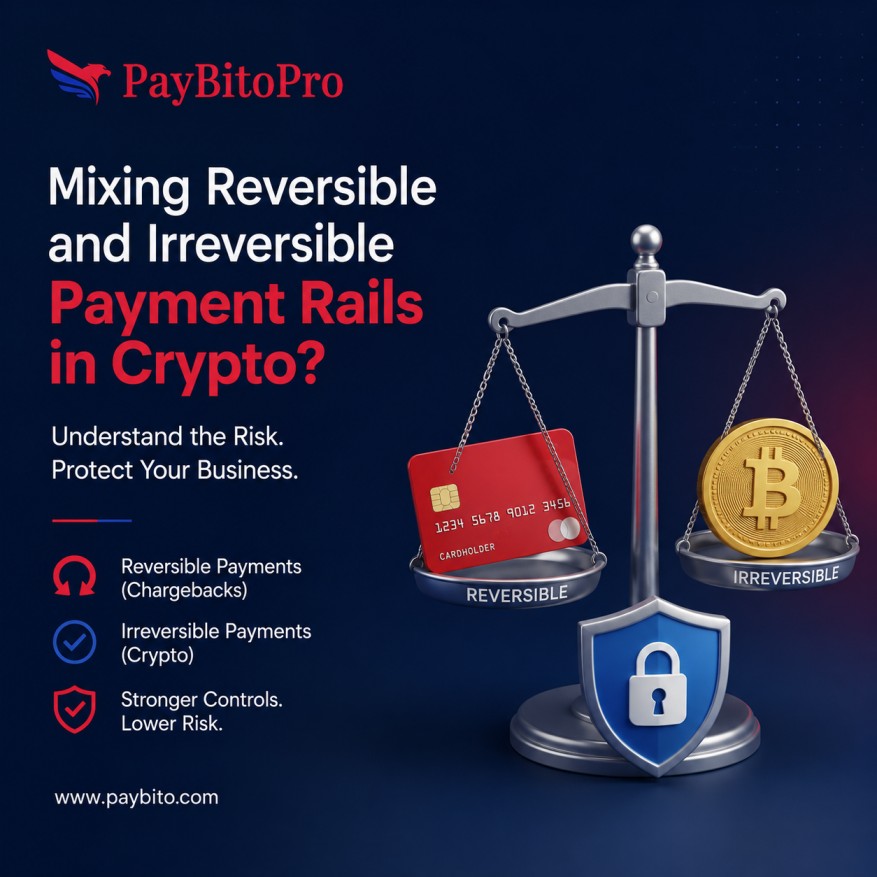 Mixing Reversible and Irreversible Payment Rails in Crypto: The Hidden Risk Every Merchant Should Understand