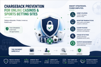 Chargeback Prevention for Online Casinos and Sports Betting Sites