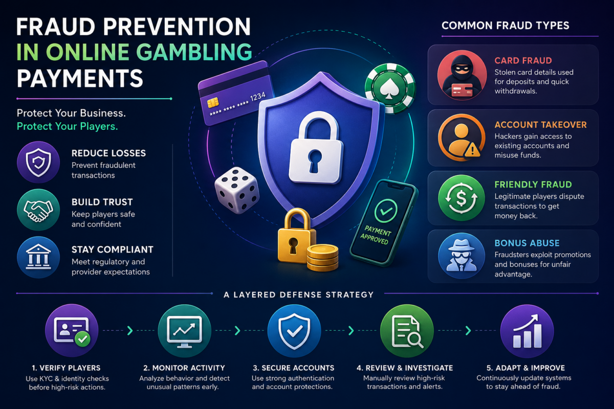 Fraud Prevention in Online Gambling Payments: Protecting Your Business and Players