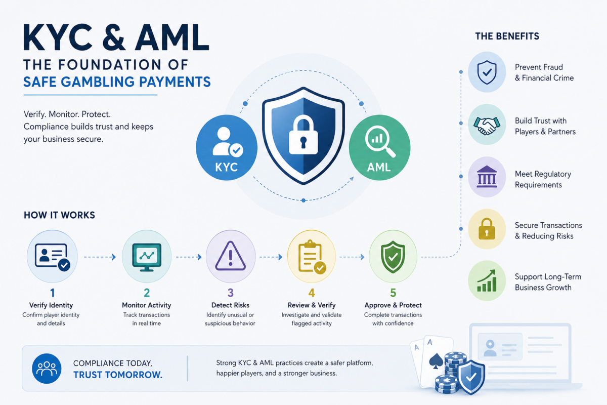 KYC and AML in Online Gambling Payment Processing: Why They Matter for Every Operator