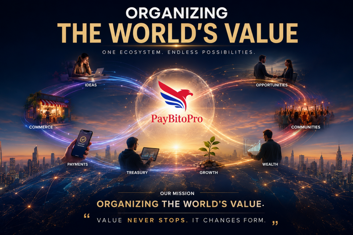 Organizing the World’s Value – Why the Future of the Digital Economy Needs an Operating System?