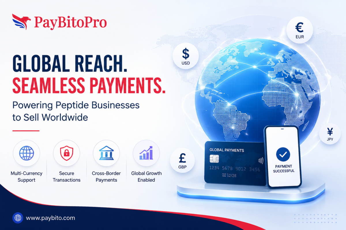 International Payment Processing for Peptide Businesses: A Complete Guide to Selling Globally