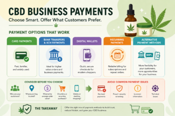 Best Payment Methods for CBD Businesses: Choosing the Right Options for Customers