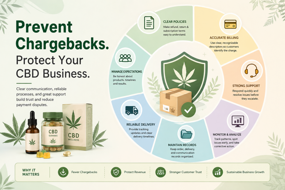 How to Prevent Chargebacks for CBD Businesses?