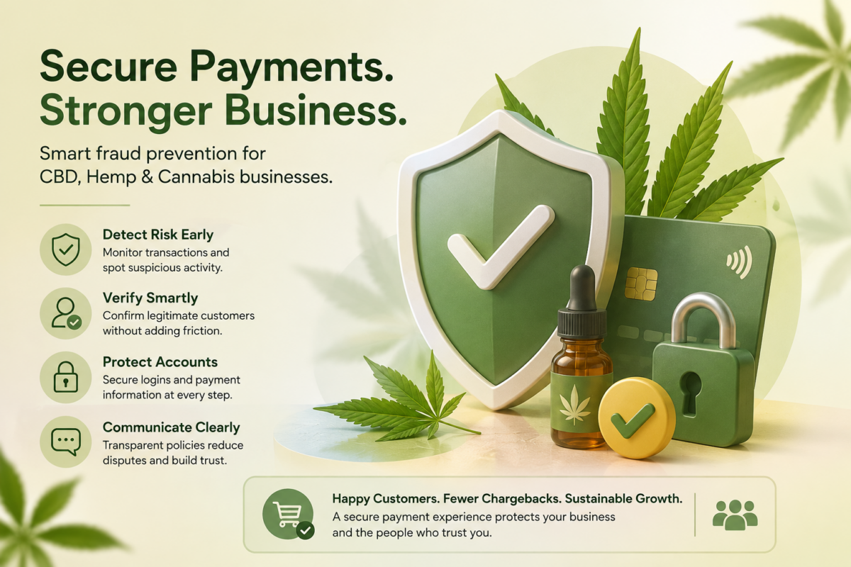 Fraud Prevention for CBD Payment Processing: Protecting Your Business and Customers