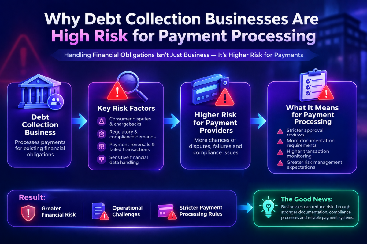 Why Are Debt Collection Businesses Considered High Risk for Payment Processing?
