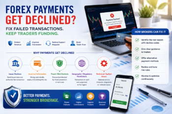Why Forex Payments Get Declined and How Brokers Can Fix Failed Transactions?
