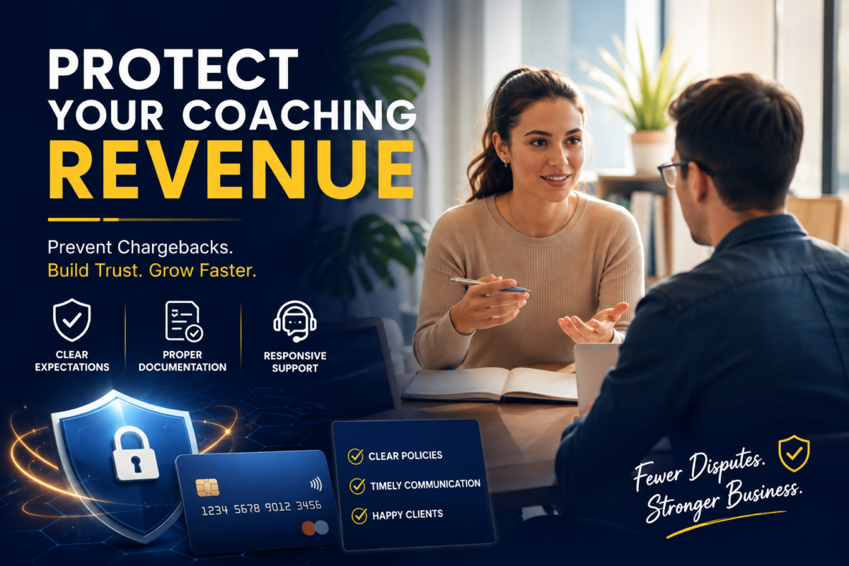 Chargeback Prevention for Coaching Businesses: How to Reduce Payment Disputes and Protect Revenue?