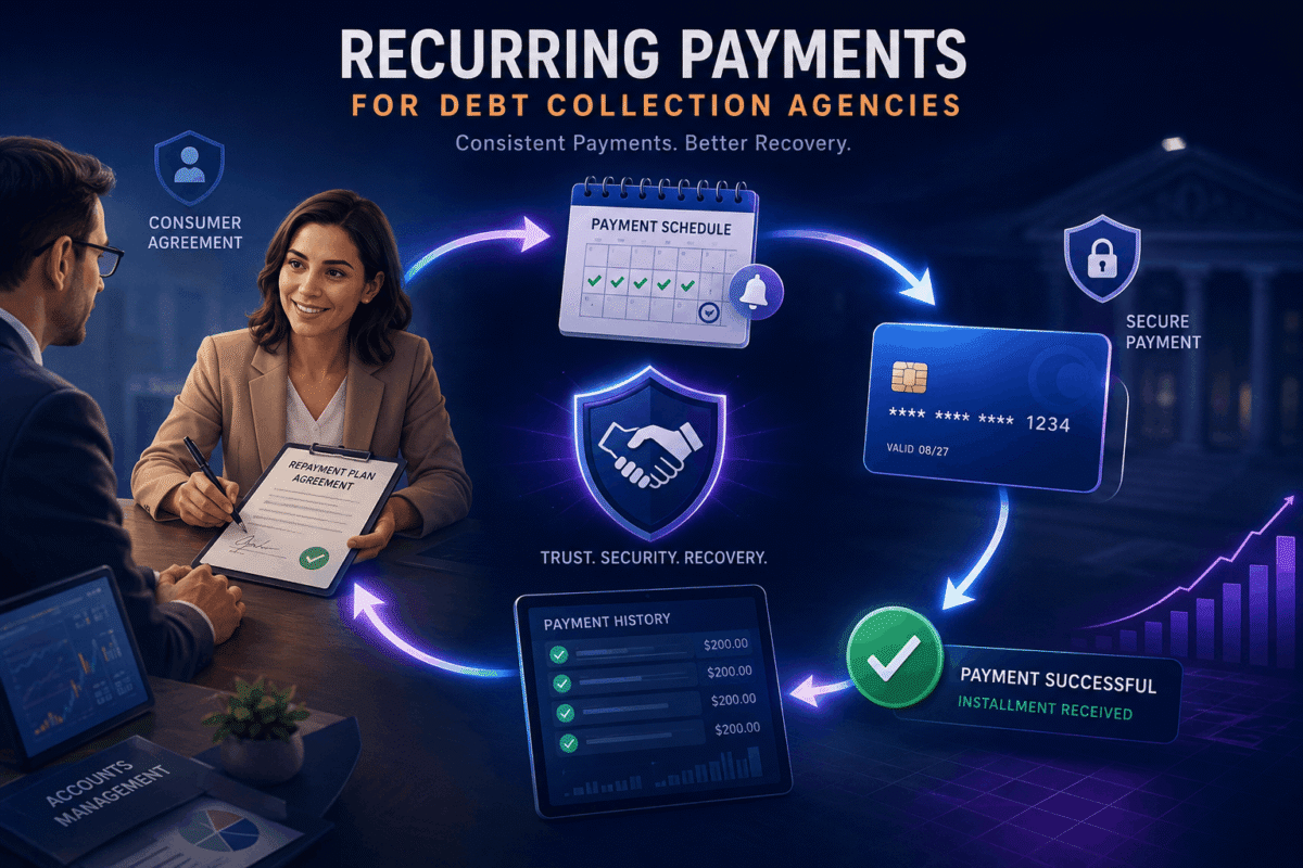 Recurring Payments for Debt Collection Agencies: How to Manage Payment Plans Successfully?