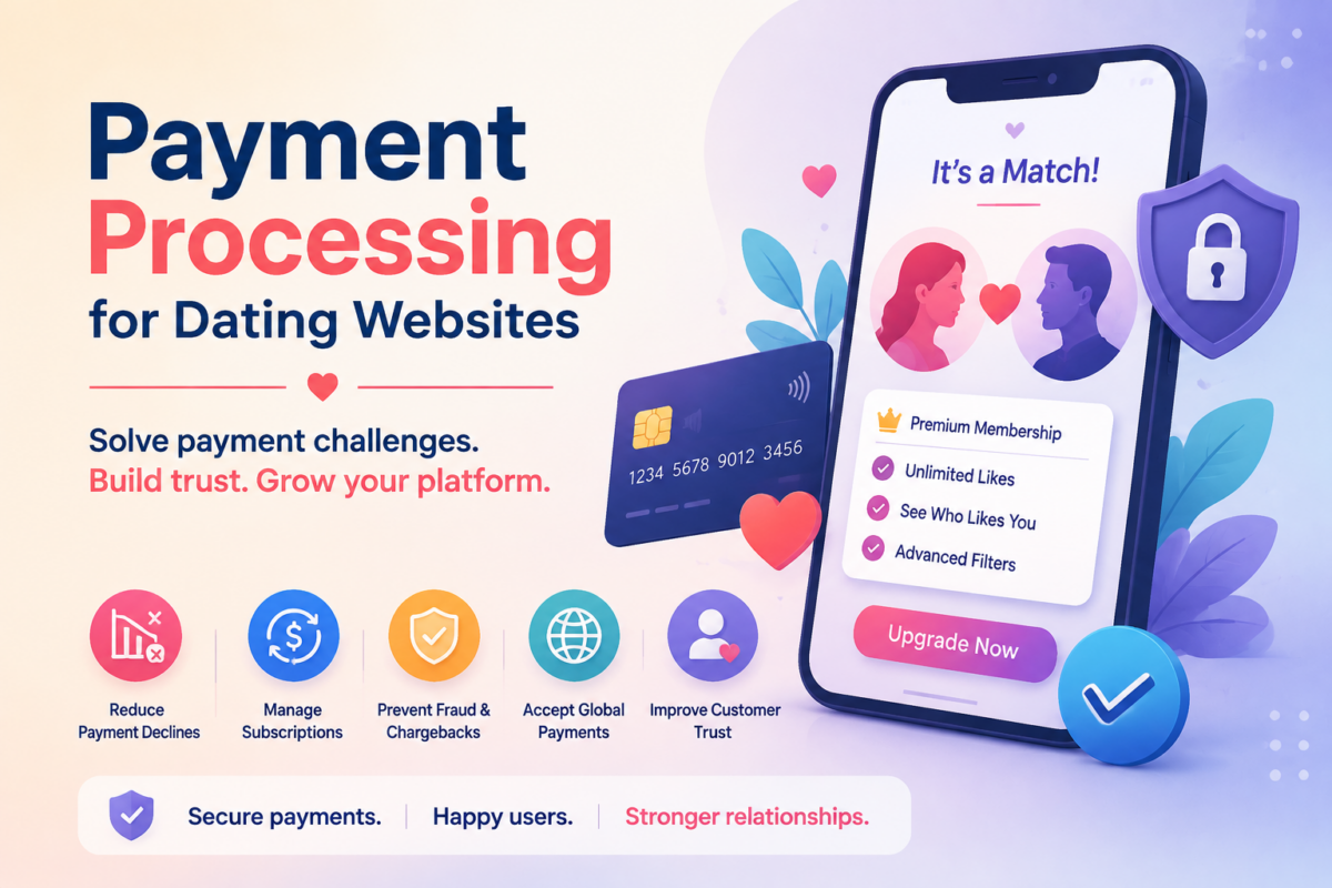 Payment Processing for Dating Websites: Challenges Dating Platforms Face When Accepting Payments
