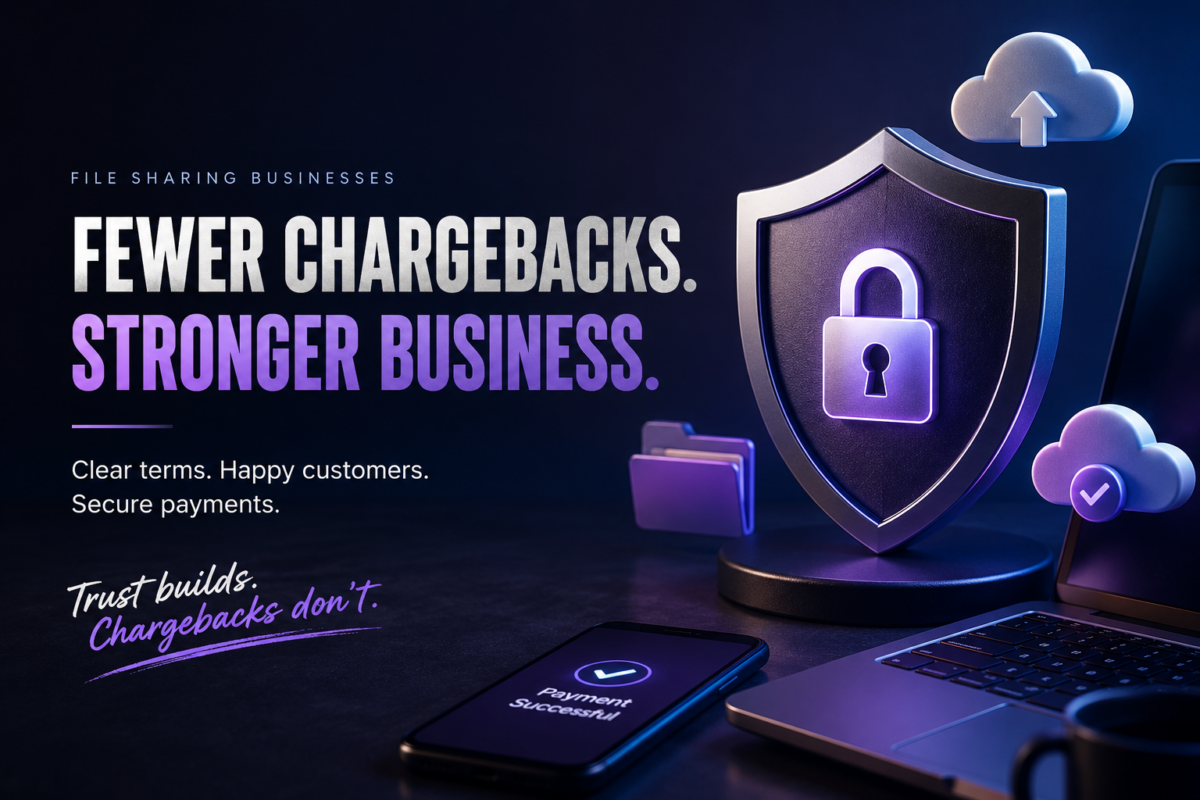 Chargeback Prevention for File Sharing Businesses