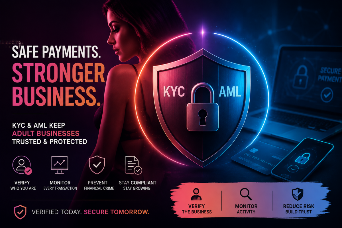 KYC and AML for Adult Entertainment Payment Processing: Why They Matter and How They Work?
